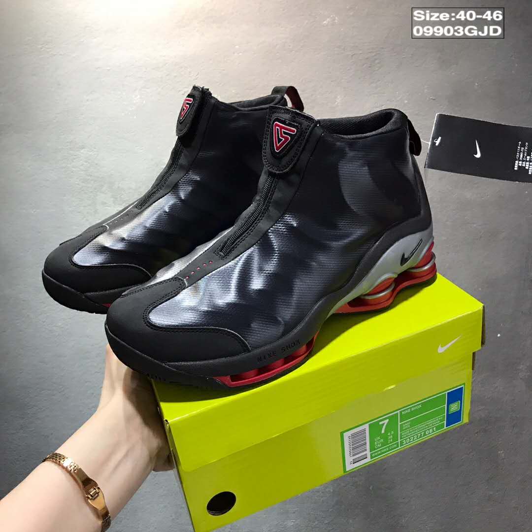 Nike Shox VC 1 OG Black Silver Red Shoes